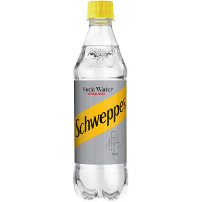 SCHWEPPES SODA 500ML PET