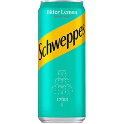 SCHWEPPES SODA BITTER LEMON 0,33L