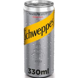 SCHWEPPES SODA 330ML ΚΟΥΤΙ