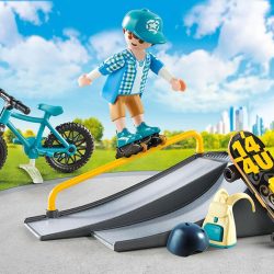 9107 ΒΑΛΙΤΣΑΚΙ SKATEBOARDER ΜΕ ΠΙΣΤΑ ΚΑΙ ΠΟΔΗΛΑΤΟ