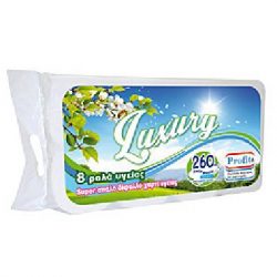 ΧΑΡΤΙ ΥΓΕΙΑΣ LUXURY ΓΚΟΡΦΕ 8x80gr