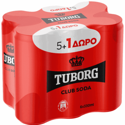 TUBORG SODA KOYTI 330ML (5+1)