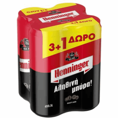 HENNINGER ΚΟΥΤΙ 500ml (3+1)