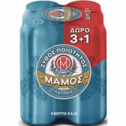 ΜΑΜΟΣ ΚΟΥΤΙ 500ML (3+1)