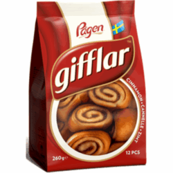 GIFFLAR CINNAMON ROLLS 260gr