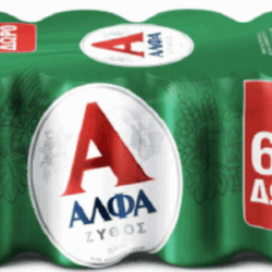 ΑΛΦΑ ΚΟΥΤΙ 330ML (6+2)